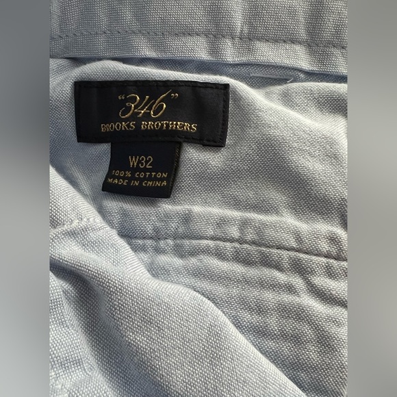 Brooks Brothers “346” Mens Seersucker Shorts, size 32 - Picture 4 of 6